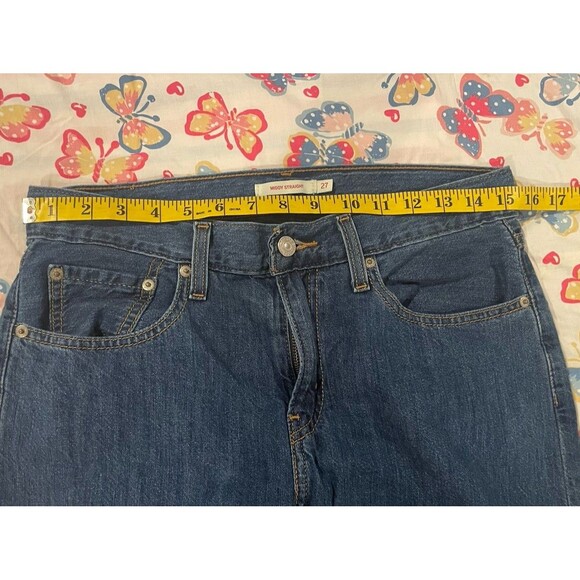 Levi’s Middy Straight Jeans Medium Wash Women’s 27 - Picture 6 of 12